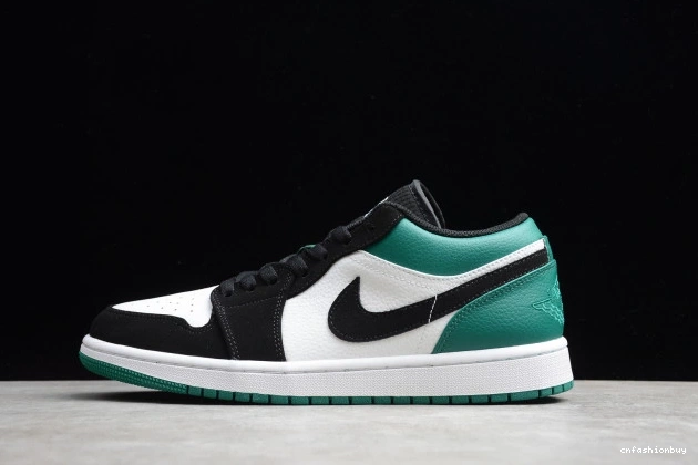 Jordan White 553558-113 Mystic Green Black 1 Air Low 1003